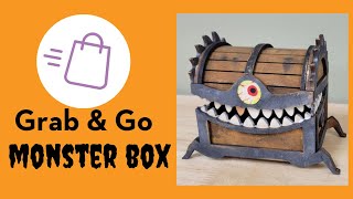 Grab and Go Monster box howto craft [upl. by Labotsirhc]