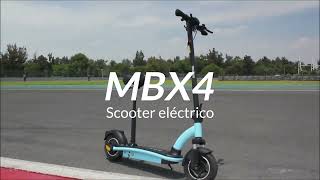 Scooter Eléctrico Moboss MBX4  Con asiento removible [upl. by Dnomsaj]