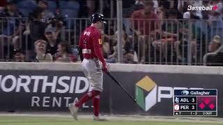 2024 ABLCS Highlight Shiota gets a HUGE bases loaded strikeout [upl. by Ilanos]