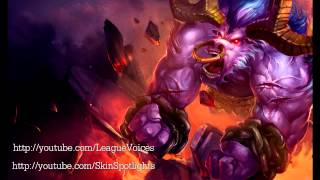 Alistar Voice  Română Romanian  League of Legends [upl. by Zara]