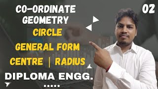 Centre and radius  Circle  Coordinate Geometry [upl. by Meeharb]