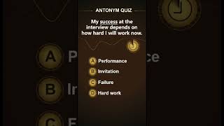 Do you know the antonym of the word quotSuccessquot [upl. by Ylurt238]