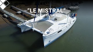 2000 Catana 471 quotLe Mistralquot For Sale with The Yacht Sales Co incorp Multihull Solutions [upl. by Ynnaf752]