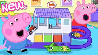 Peppa Pig Tales 🚗 The Toy Car Garage 🔧 BRAND NEW Peppa Pig Episodes [upl. by Ethbinium]