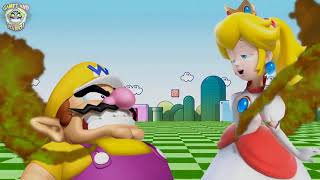 Living With Wario Wario Gets Lucky with Princess Peach [upl. by Nomyt425]