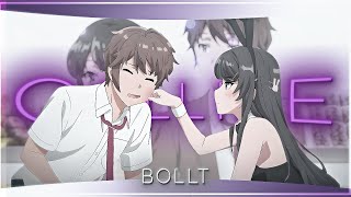 Collide  Mai x Sakuta  AMV EDIT [upl. by Nimrak5]