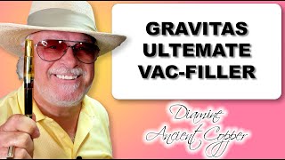 2023 Gravitas ULTEM VacFiller Fountain Pen Unboxing and Review [upl. by Edak]