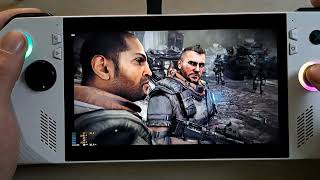 ROG Ally  Killzone 3  RPCS3 PS3 Emulation  Lossless Scaling [upl. by Tezile]