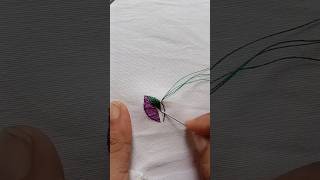 Double Chain stitch Hand Embroidery [upl. by Datha]