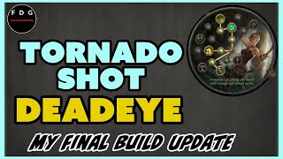 My Finished Tornado Shot Deadeye  Build Overview Path of Exile 322 [upl. by Karb570]