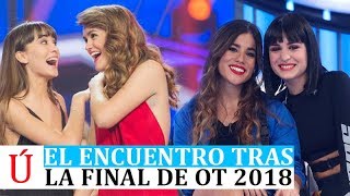 Operación Triunfo 2018 y 2017 unen sus caminos después de la final de OT 2018 [upl. by Eedia982]