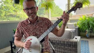 Sourwood Mountain  Monday Mornin Jo  Clawhammer Banjo Song  Open G Tuning [upl. by Nodlew]