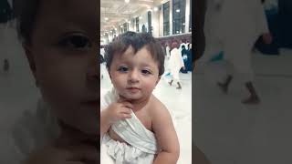 Cute Baby in Makkah Khana Kaba makkah khanakaba kaaba kaba shorts short youtubeshorts fyp [upl. by Carolynn]