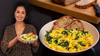 RECEITA VEGANA DE TOFU MEXIDO  MEU CAFÉ DA MANHÃ VEGANO COMPLETO CHEGA DE TOFU SECO E SEM GOSTO [upl. by Dajma]