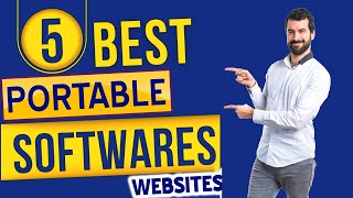 5 Best Websites To Download Portable Softwares For Windows  Paid Software For FREE LEGALLY 2023 🔥 [upl. by Lenoj]