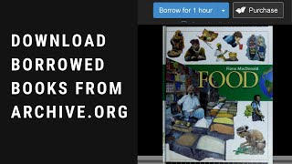 How to Download Borrowed Books from Archive org  Decrypt acsm PDF Files [upl. by Atiuqihs192]