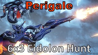 Perigale 6x3 Warframe 18 Eidolons in 1 Night Cycle Unairu Wisp DPS Volt POV [upl. by Gigi]