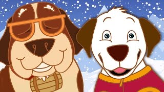 The Rescue Dogs  Funny Cartoons for Children  The Adventures of Annie and Ben [upl. by Prem]