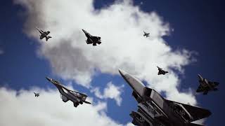 ACE COMBAT 7  Mission 19 Lighthouse  S ranked on Ace difficulty [upl. by Aihsenet996]