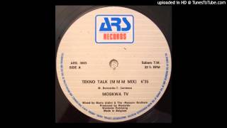 Moskwa TV  Tekno Talk M M M Mix [upl. by Pitzer]