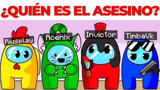 ¿QUIÉN ES EL IMPOSTOR 😱 Among Us con LOS COMPAS 😂 [upl. by Glaudia]