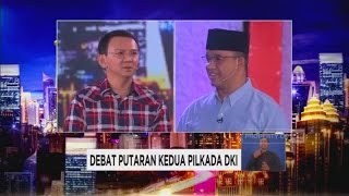 Tegang Ahok vs Anies  Debat Cagub Pilkada DKI Jakarta 2017 Dipandu Ira Koesno [upl. by Lamoureux]