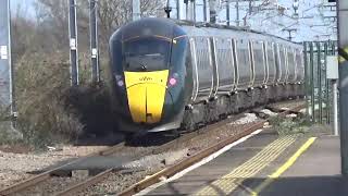 Severn Tunnel Junction train station train going to London [upl. by Suirred]