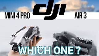 DJI Air 3 vs Mini 4 PRO  Which one should you buy in 2024 [upl. by Caldeira]