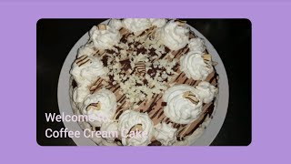 Coffee Cream Cake ☕ ENGARA recipe voiceover [upl. by Inattirb679]