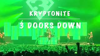 3Doors down  Kryptonite  Summer of 99 Tour 2024 Raleigh NC 9182024 3doorsdown [upl. by Anurb]