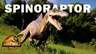 RECINTO DEL SPINORAPTOR  NUEVO DLC JURASSIC WORLD EVOLUTION 2 [upl. by Atnicaj837]