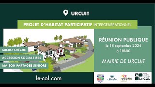 Le COL  Projet dhabitat participatif à URCUIT [upl. by Deirdra]