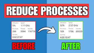 How To Get Lower Processes on Windows 11 Faster Performance [upl. by Tennies]