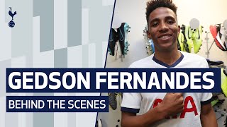 BEHIND THE SCENES  GEDSON FERNANDES SIGNS FOR SPURS [upl. by Iglesias]