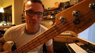 Recording session advice for bass players  Vlog 286 Sep 11th 2017 [upl. by Belloir]