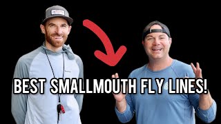 Which FLY LINE is best for SMALLMOUTH Featuring Guide Jake Villwock [upl. by Haiacim281]