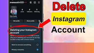 How to Delete Instagram Account Permanently 2024 [upl. by Kcirret]