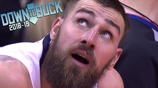 Jonas Valanciunas Career High 34 Points20 Rebounds5 Assists Full Highlights 3302019 [upl. by Atineb278]