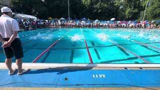 MCSL all stars boys 1314 50 back 2024 [upl. by Renato]