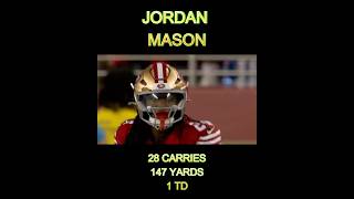 JORDAN MASON SLICED UP THE JETS DEFENSE Shorts Shortvideo [upl. by Vange]