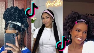 Ideias de penteados com faixa  headbands de cabelo para todo tipo de cabelo ✨️ [upl. by Kenley]