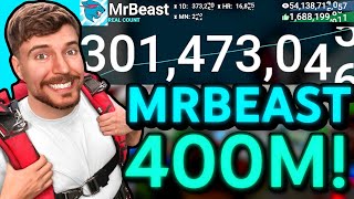 MrBeast Road to 400M [upl. by Atinnek]