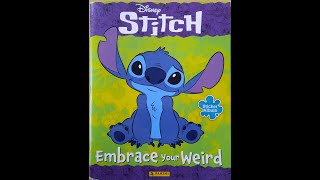 Panini 2023 COMPLETE Disney Stitch sticker album review [upl. by Mahmoud]