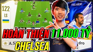 THÀNH HOÀ  HOÀN THIỆN TEAM CHELSEA 11000 TỶ BP FULL 8 VÀ ICON 5 CỰC ĐỈNH  FC ONLINE [upl. by Sadler]