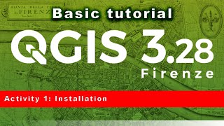 QGIS basic tutorial 1 QGIS 328  installation and basic setup [upl. by Patrick]