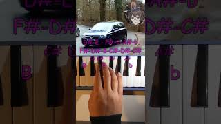 Wii Sports Theme Piano Tutorial shorts stalecheezits1922 [upl. by Stila]