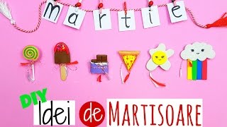 DIY Idei de Martisor  Cadouri 1 Martie  8 Martie [upl. by Swainson]