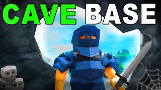 I MADE a CAVE BASE Roblox Survival Game [upl. by Onateag425]