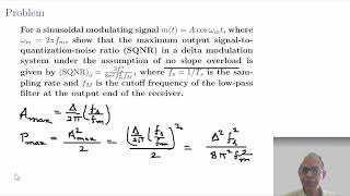 Digital Communication Problems on Delta Modulation 23  Dr Kamlesh Gupta  Engineering and Arts [upl. by Warton294]