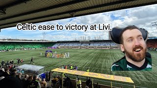 Celtic top the table after win at Livi [upl. by Nifled]